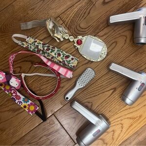 Our Generation brand Doll Headband Set Mirror,brush,hair dryers. American Girl